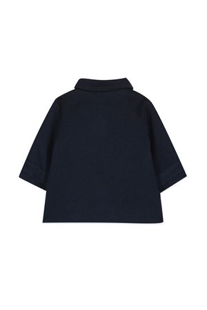 Navy blue wool blend coat TARTINE ET CHOCOLAT KIDS | TZ4403104